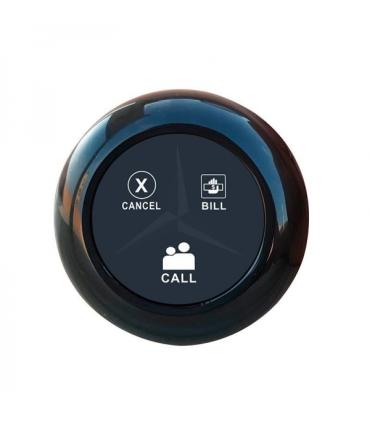 AVPos AVP-AC-3B-WP Avisador de Camareros - 3 Funciones - Soporte Publicitario - Color Negro