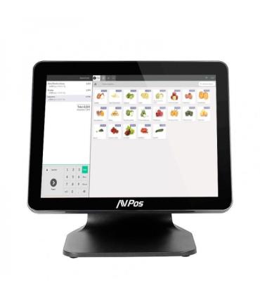 AVPos TPV K4000 15 Tactil - N100 - 8gb Memoria - SSD 128gb - VGA y HDMI - Color Negro