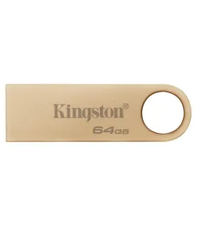 Kingston DataTraveler SE9 G3 Memoria USB-A 3.2 Gen 1 64GB - 220 MB/s en Lectura - Diseño Metalico - Color Oro (Pendrive