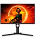 AOC Monitor 24.5" LED VA FullHD 240Hz FreeSync Premium - Respuesta 1ms - Ajustable en Altura, Giratorio e Inclinable - Angulo..