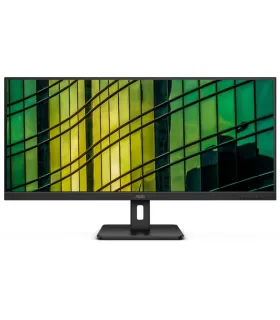 AOC Monitor 34" LED VA UltraWide QHD 100Hz - Respuesta 4ms - Angulo de Vision 178° - HDMI, DisplayPorts, Audio - Montaje VESA 10