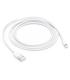 Apple Cable Lightning a USB-A - Longitud 2m - Color Blanco