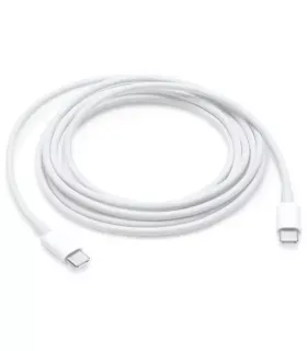 Apple Cable USB-C a USB-C - Longitud 2m - Color Blanco