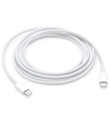 Apple Cable USB-C a USB-C - Longitud 2m - Color Blanco