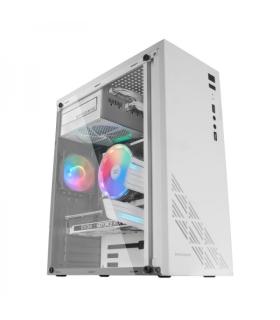 Mars Gaming MC100 Semitorre Gaming - Acero Ultra-ligero - Refrigeracion Avanzada CONVECT-COOL - Iluminacion Fixed RGB - Soporte.