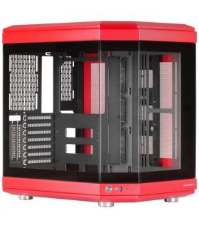 Mars Gaming MC-3T Caja Gaming Premium - Tres Paneles de Cristal Templado - Montaje Vertical de GPU - Conectividad USB-C - Hasta.