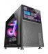 Mars Gaming MC-LCD Caja PC Gaming - Diseño Compacto Micro-ATX - Pantalla LCD IPS 8" - Conectividad USB-C y USB 3.0 - Soporte Ref