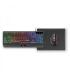 Mars Gaming MCP124 Combo Gaming 3en1 - Teclado H-Mech FRGB - Raton RGB Switches HUANO - Alfombrilla Nanotextil Rainbow - Compati