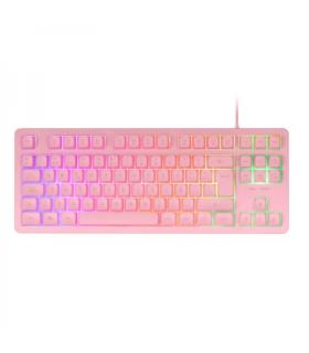 Mars Gaming MK023 Teclado Gaming - Tecnologia H-Mech RED - Iluminacion FRGB - Anti-Ghosting - Compatibilidad Universal - Estruct