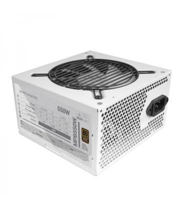 Mars Gaming MPB550 Fuente de Alimentacion - 550W - Eficiencia 90% - Certificado 80PLUS Bronze - Tecnologia AI-RPM Silenciosa ..