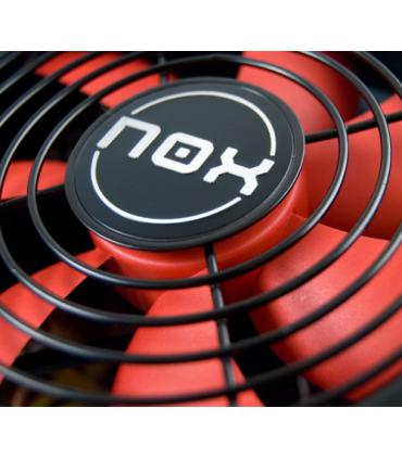 NOX NXS650 unidad de fuente de alimentación 650 W 20+4 pin ATX Negro, Rojo