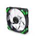 NOX H-Fan LED Carcasa del ordenador Ventilador 12 cm Negro, Verde, Blanco
