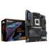 GIGABYTE Placa base X870E AORUS PRO - Compatible con CPUs AMD Ryzen 9000, VRM digital de 16+2+2 fases, hasta 8000MHz DDR5 (OC..