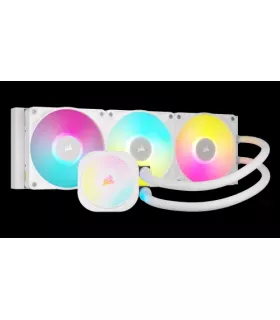 Corsair iCUE LINK TITAN RX RGB Procesador Sistema de refrigeración líquida todo en uno 12 cm Blanco 1 pieza(s