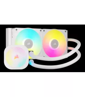 Corsair iCUE LINK TITAN RX RGB Procesador Sistema de refrigeración líquida todo en uno 12 cm Blanco 1 pieza(s