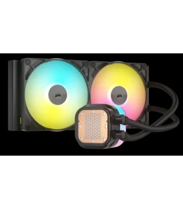 Corsair iCUE LINK TITAN RX RGB Procesador Sistema de refrigeración líquida todo en uno 14 cm Negro 1 pieza(s