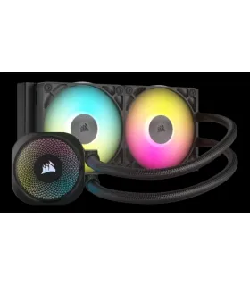 Corsair iCUE LINK TITAN RX RGB Procesador Sistema de refrigeración líquida todo en uno 12 cm Negro 1 pieza(s