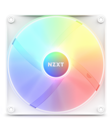 NZXT F140 RGB Core Carcasa del ordenador Ventilador 14 cm Blanco 1 pieza(s