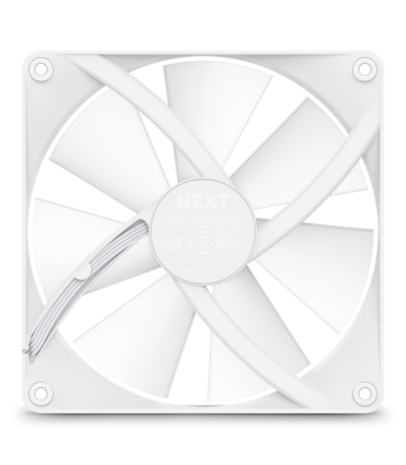 NZXT F140 RGB Core Carcasa del ordenador Ventilador 14 cm Blanco 1 pieza(s