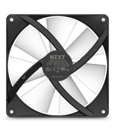 NZXT F140 RGB Core Carcasa del ordenador Ventilador 14 cm Negro 1 pieza(s