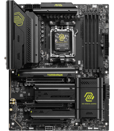 PLACA MSI MAG X870 TOMAHAWK WIFI,AMD,AM5,X870,4DDR5,LAN5G+WIFI7+BT5.4,ATX