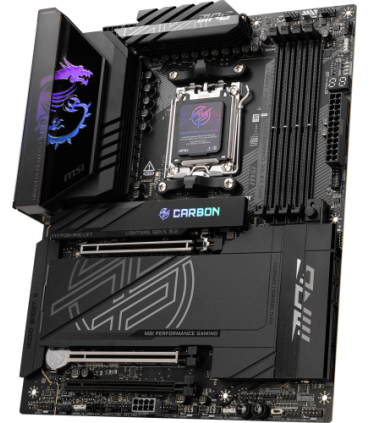 PLACA MSI MPG X870E CARBON WIFI,AMD,AM5,X870,4DDR5,LAN5G+WIFI7+BT5.4,ATX