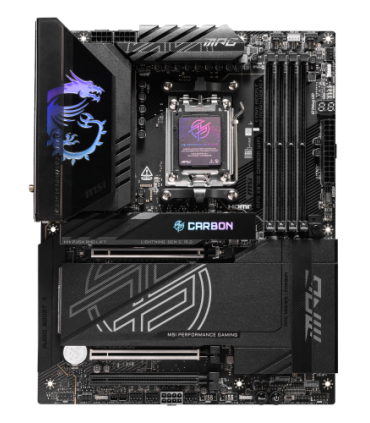 PLACA MSI MPG X870E CARBON WIFI,AMD,AM5,X870,4DDR5,LAN5G+WIFI7+BT5.4,ATX