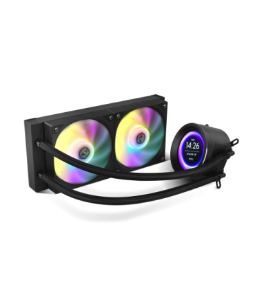 NOX REFRIGERACION LIQUIDA CON LCD KIT RL 240 LCD NEGRO