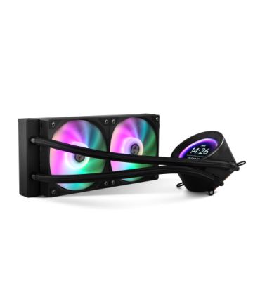 NOX REFRIGERACION LIQUIDA CON LCD KIT RL 240 LCD NEGRO