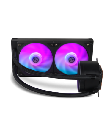 NOX REFRIGERACION LIQUIDA CON LCD KIT RL 240 LCD NEGRO