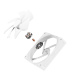 NZXT F140P Carcasa del ordenador Ventilador 14 cm Blanco 1 pieza(s