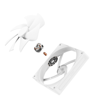 NZXT F140P Carcasa del ordenador Ventilador 14 cm Blanco 1 pieza(s