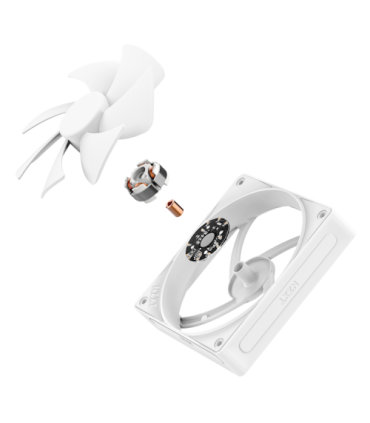 NZXT RF-P12SF-W2 sistema de refrigeración para ordenador Carcasa del ordenador Ventilador Blanco 1 pieza(s