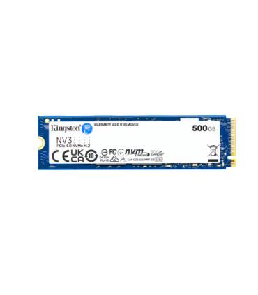 Kingston Technology NV3 M.2 500 GB PCI Express 4.0 NVMe 3D NAND
