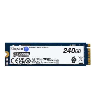 Kingston Technology DC2000B M.2 240 GB PCI Express 4.0 NVMe 3D TLC