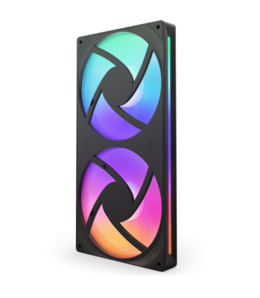 NZXT RF-U28HF-B1 sistema de refrigeración para ordenador Carcasa del ordenador Ventilador Negro 1 pieza(s