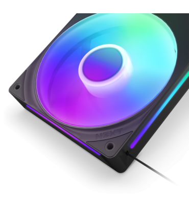 NZXT RF-U28HF-B1 sistema de refrigeración para ordenador Carcasa del ordenador Ventilador Negro 1 pieza(s