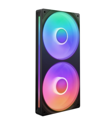 NZXT RF-U24HF-B1 sistema de refrigeración para ordenador Carcasa del ordenador Ventilador Negro