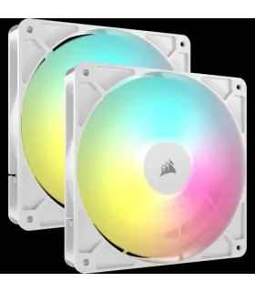 Corsair RS140 ARGB Carcasa del ordenador Ventilador 14 cm Blanco 2 pieza(s