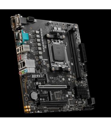 PLACA MSI PRO A620M-C EX,AMD,AM5,A620,2DDR5,128GB,VGA+DVI+HDMI+DP,GBLAN,4SATA6.0+2XM.2,4USB3.2+1USB3.2 TYPE-C,MATX