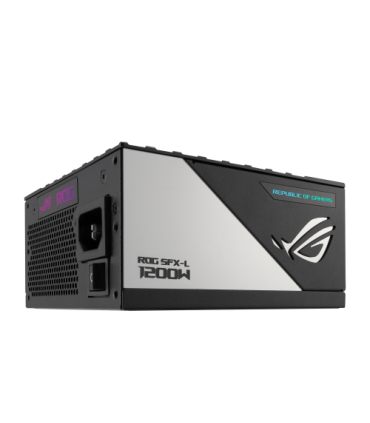 ASUS ROG -LOKI-1200T-SFX-L-GAMING unidad de fuente de alimentación 1200 W 20+4 pin ATX Negro, Plata