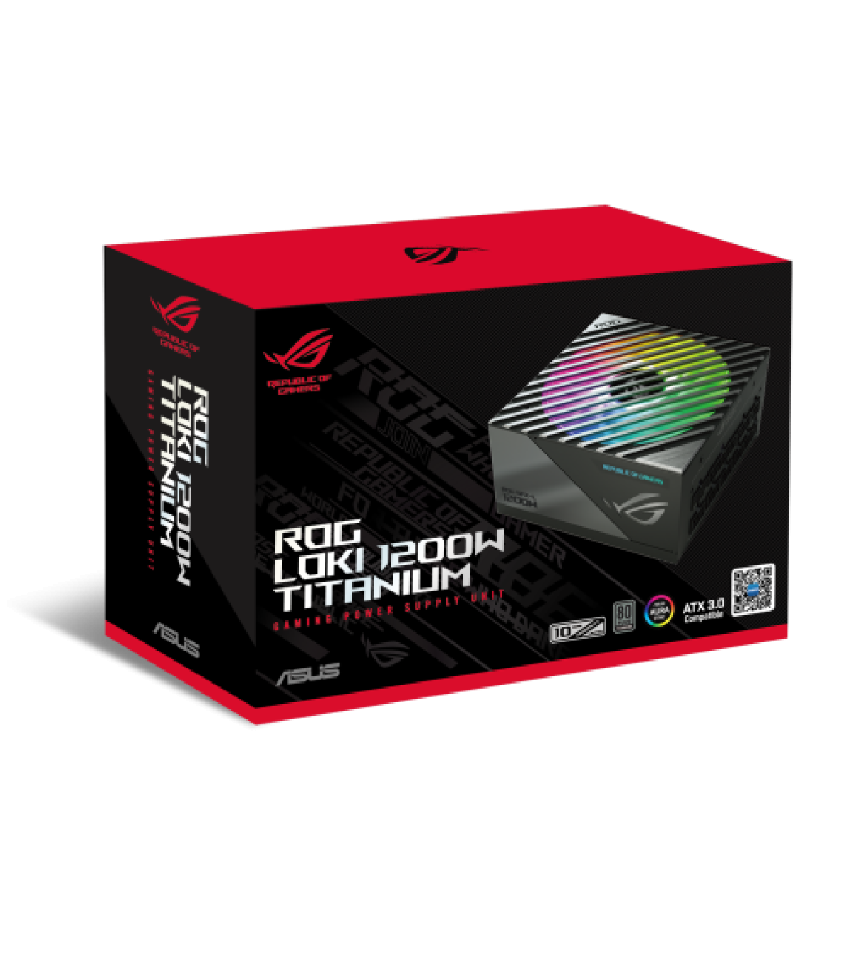 ASUS ROG -LOKI-1200T-SFX-L-GAMING unidad de fuente de alimentación 1200 W 20+4 pin ATX Negro, Plata