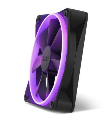 NZXT F120 RGB Carcasa del ordenador Ventilador 12 cm Negro 1 pieza(s