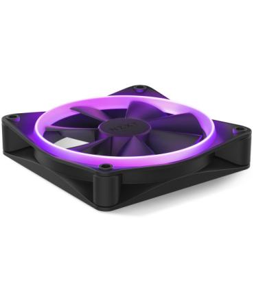 NZXT F120 RGB Carcasa del ordenador Ventilador 12 cm Negro 1 pieza(s