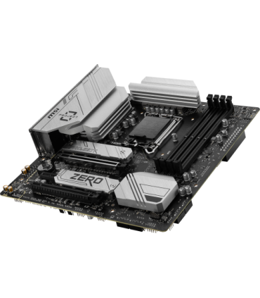 PLACA MSI B760M PROJECT ZERO,BTF,INTEL,1700,B760,4DDR5,256GB,HDMI+DP,4SATA3/6G+2M.2,9USB3.2,2.5GB+WIFI6E+BT5.3,MATX