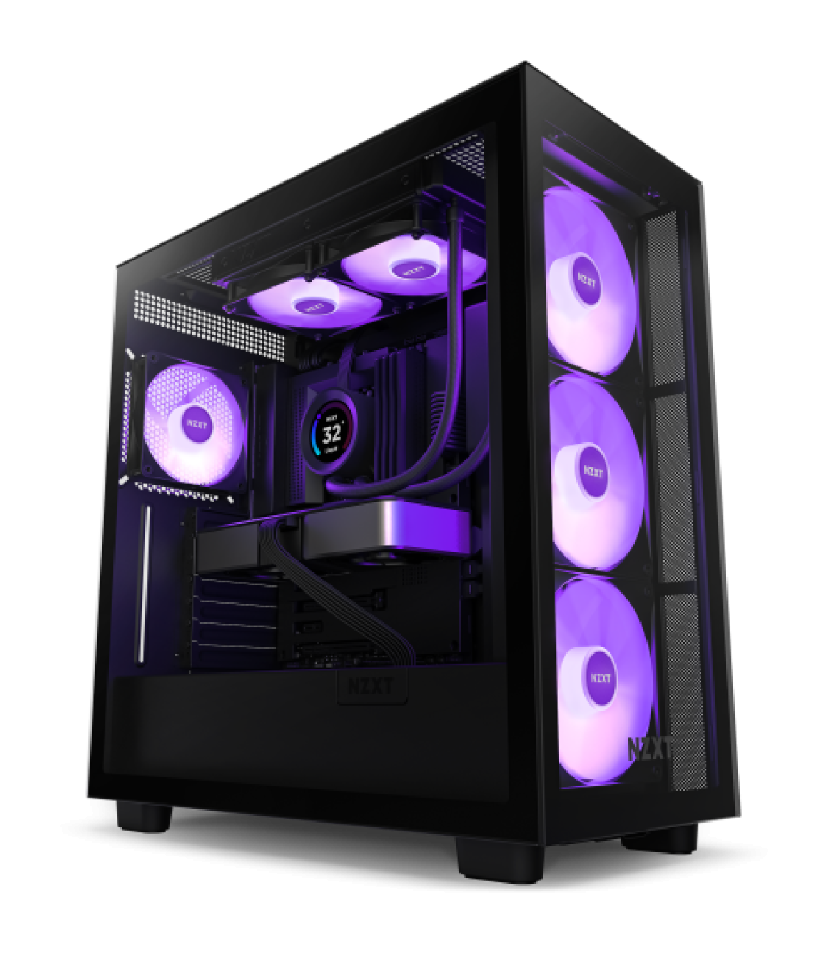 NZXT Kraken Elite 240 RGB Procesador Sistema de refrigeración líquida todo en uno 12 cm Negro 1 pieza(s
