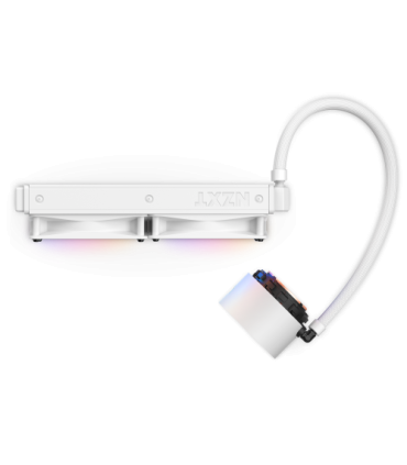 NZXT Kraken Elite 240 RGB Procesador Sistema de refrigeración líquida todo en uno 12 cm Blanco 1 pieza(s