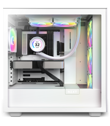 NZXT Kraken Elite 240 RGB Procesador Sistema de refrigeración líquida todo en uno 12 cm Blanco 1 pieza(s