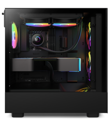 NZXT Kraken 240 RGB Procesador Sistema de refrigeración líquida todo en uno 12 cm Negro 1 pieza(s