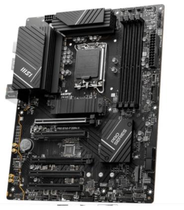 PLACA MSI PRO B760-P II,INTEL,1700,B760,4DDR5,128GB,HDMI+DP,4SATA+2M.2,4USB 3.2+2USB-C,2.5GB,ATX